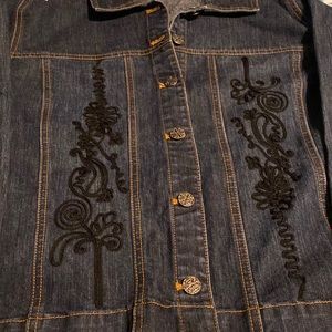NWOT CHICOS JEAN JACKET